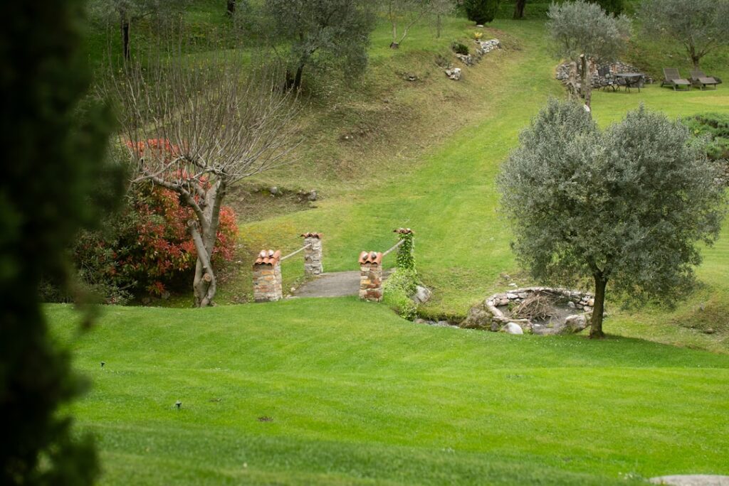 Rural rock garden Villa Monastero