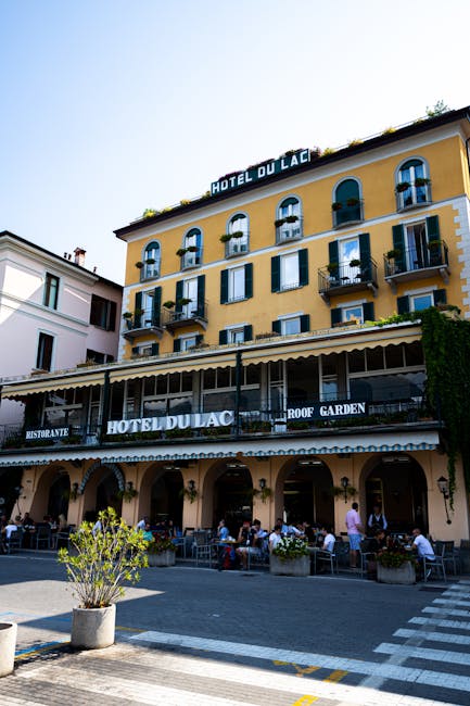 Bellagio coucher de soleil spots Lac-come travel tourism landmark