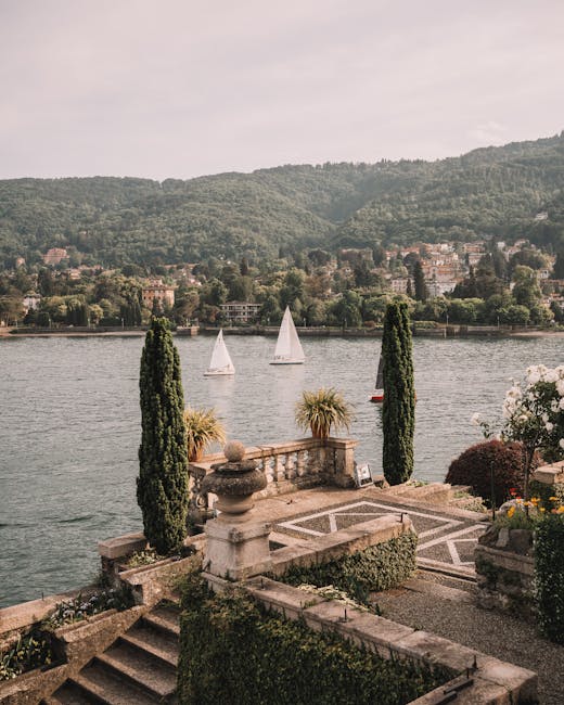 Villa Carlotta lake view terrace